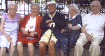 Familia de centenarios